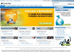 Betfair screenshot