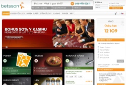 Betsson screenshot
