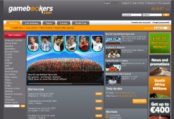 Gamebookers screenshot
