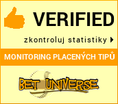 Monitoring placených tipů Bet-universe